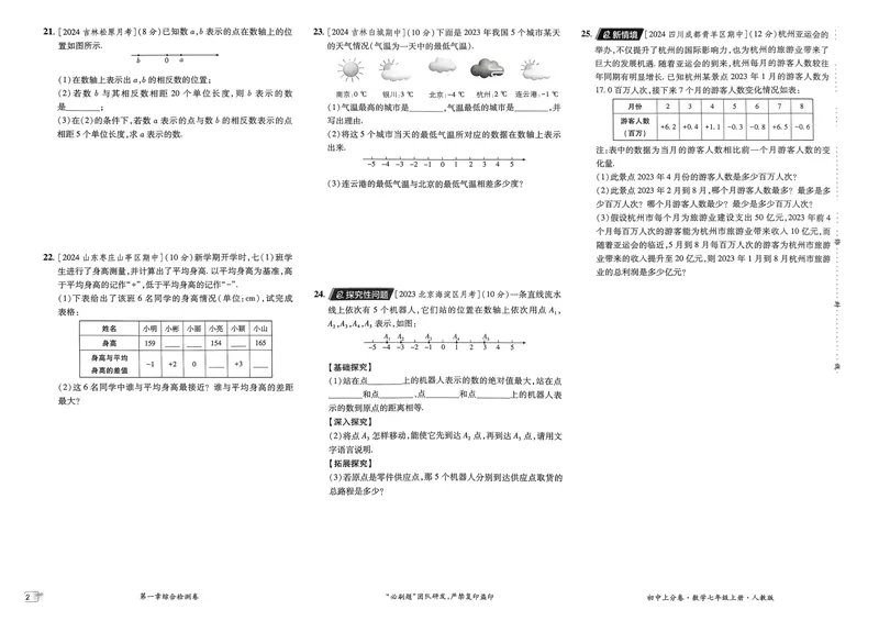 《初中上分卷-数学-7上人教版_初中全科目同步习题+精品试卷（7-9年级）_25秋初中数学《同步习题+精品试卷》_初中数学人教版试卷_初中数学人教版7-9年级上册_《初中上分卷》24秋》第5页预览