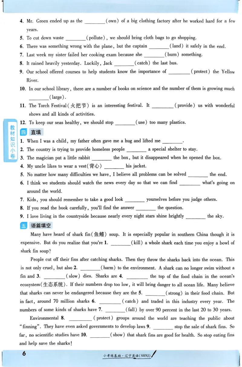 《一战成名-新中考英语-2-小考练基础_初中全科目同步习题+精品试卷（7-9年级）_25秋初中英语《同步习题+精品试卷》_初中英语（人教版）试卷_初中英语7-9年级下册》第9页预览