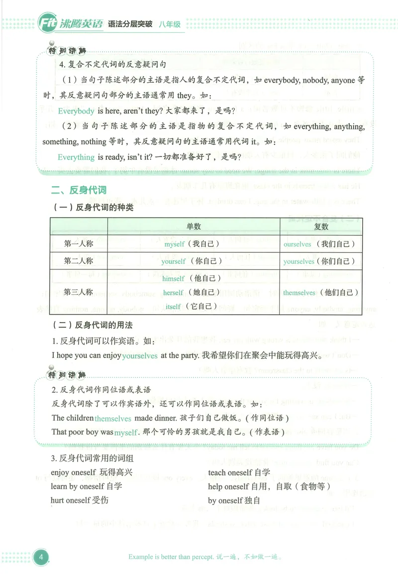 《《沸腾英语•语法分层突破》八年级_初中全科目同步习题+精品试卷（7-9年级）_25秋初中英语《同步习题+精品试卷》_初中英语（人教版）试卷_初中英语7-9年级上册_《语法分层突破》》第10页预览