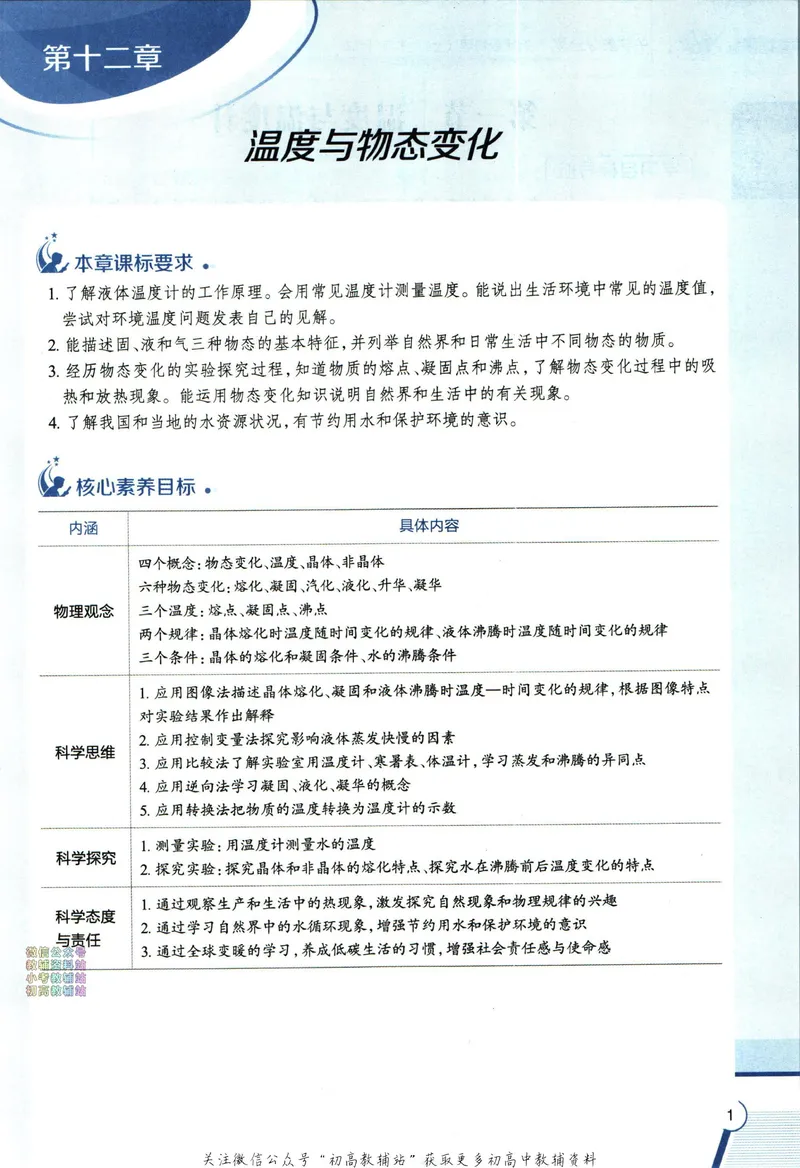 《中学教材全解九年级上册物理沪科版_初中《教材全解》7-9年级上下册_初中物理《中学教材全解》8-9年级上下册》第9页预览