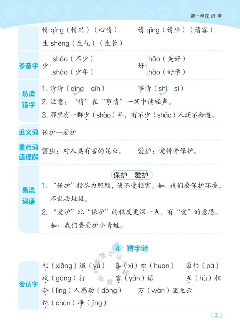 《030.24春典中点语文名师划重点一年级下册_小学1-6年级全科全套_1-6年级全科下册_一年级_其他补充资料_语文资料》第4页预览