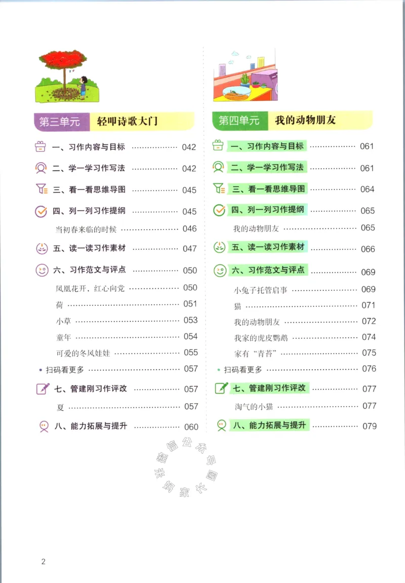 《026.开心教育小学同步作文四年级下册公众号：米妈家长圈_小学1-6年级全科全套_1-6年级全科下册_四年级_其他补充资料_语文资料》第3页预览