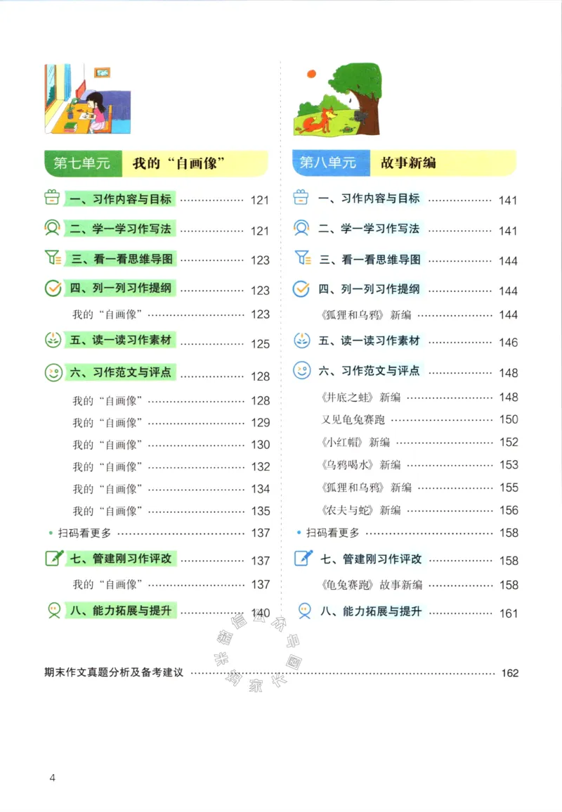 《026.开心教育小学同步作文四年级下册公众号：米妈家长圈_小学1-6年级全科全套_1-6年级全科下册_四年级_其他补充资料_语文资料》第5页预览