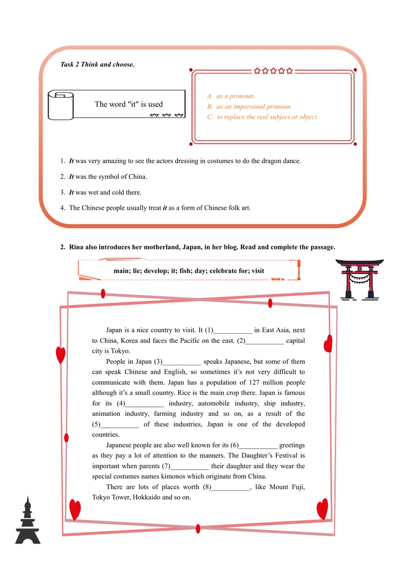 《初中英语九年级下册Unit1Asia作业_0作业_初中全科目同步习题+精品试卷（7-9年级）_25秋初中英语《同步习题+精品试卷》_初中英语（译林版）试卷_《优秀作业单》_九年级》第2页预览