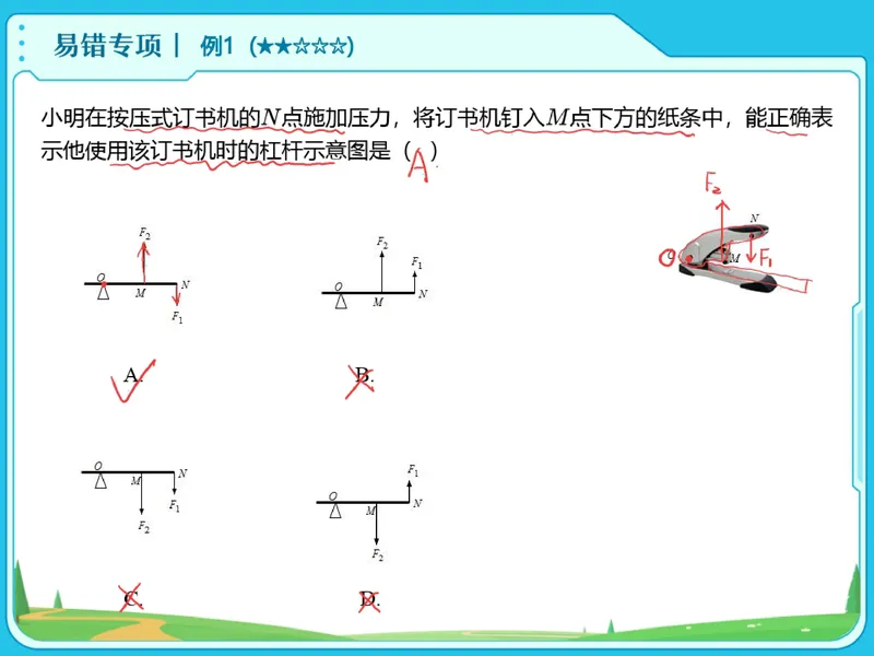 《02.课堂笔记主讲课中笔记_26初三网课_2026初三物理-王磊-_2025初三秋上自然科学自主学习·SK（4期）-王磊_02_易错题专项秋SK-1》第6页预览