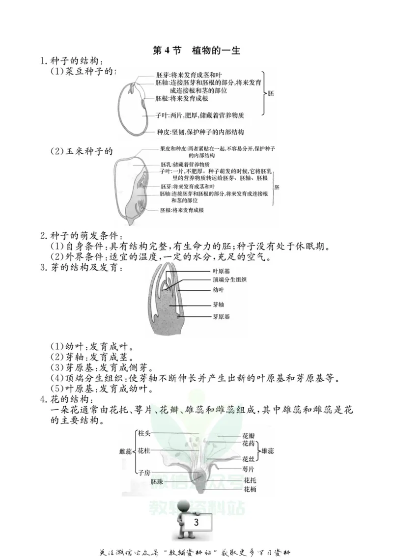《名师金典七年级下册科学浙教版随身宝_初中全科目同步习题+精品试卷（7-9年级）_25秋初中科学《同步习题+精品试卷》_《名师金典》》第4页预览