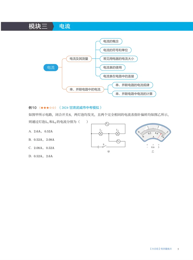 《06-02.大总结电学重难点_26初三网课_2026初三物理-刘怡-_2025初三秋上自然科学自主学习·TY·A+（3期）-刘怡_课程资料_第15节大总结跃动的电光-A+班TY》第5页预览
