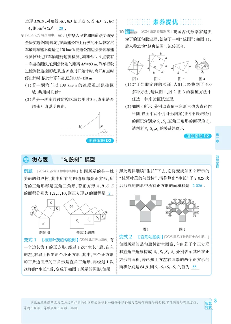 《2026《初中53同步》数学八上(北师大)教用答案_25秋《53同步》初中系列_26版《53同步》八上全科_2026五三同步八上数学》第10页预览