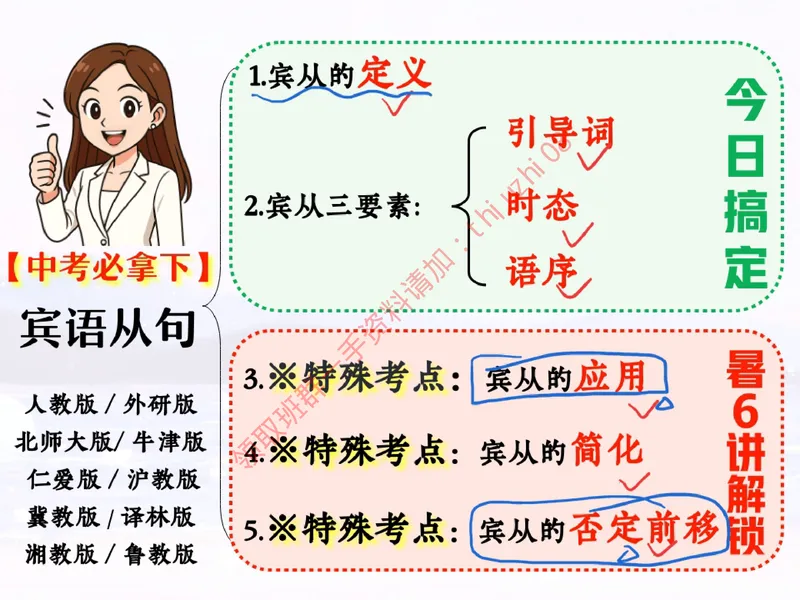 《05课堂笔记主讲课中笔记_26初三网课_2026初三英语万雨露_3.2.2025秋上.A+班初三英语培训班（万雨露）_课堂笔记》第5页预览