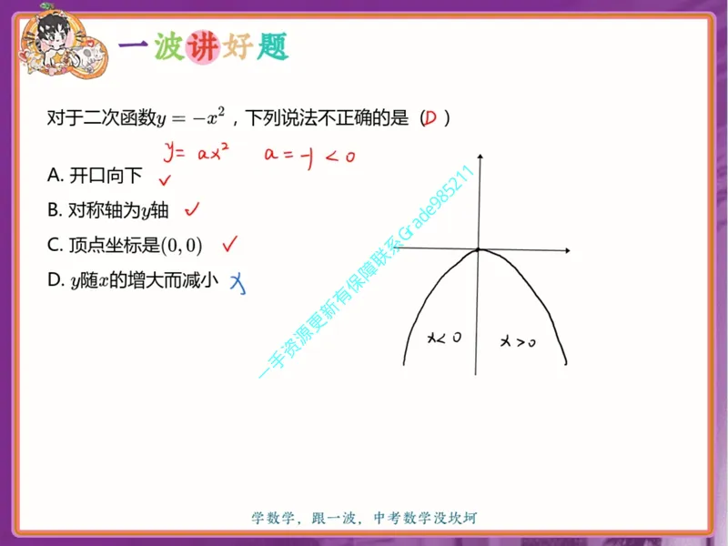 《03-01.课堂笔记主讲课中笔记_26初三网课_2026初三数学杜艺波_2025初三秋上数理思维自主学习·RJ·A+(2期)-杜艺波_课程资料_第2节易错题专项秋A+班RJ-1》第2页预览