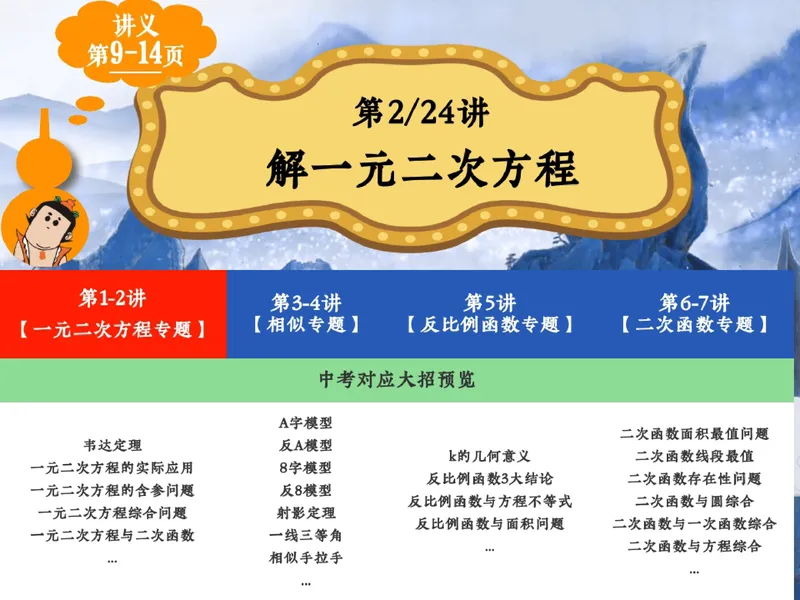 《03.课堂笔记主讲课中笔记(1)_26初三网课_2026初三数学-陈丽-_2025初三秋上数理思维自主学习·BS（3期）-陈丽_03_数与式的对话（二）》第4页预览