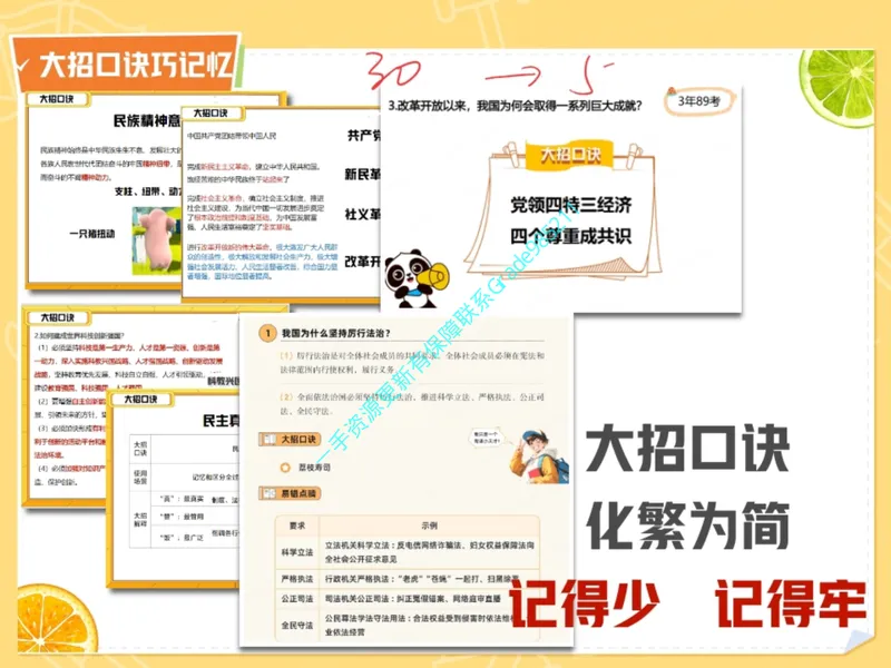 《02-01.课堂笔记主讲课中笔记_26初三网课_2026初三道法-林阳-_2025初三秋上道法自主学习·TY（2期）-林阳_课程资料_第1节重走改革路（含导学）》第7页预览