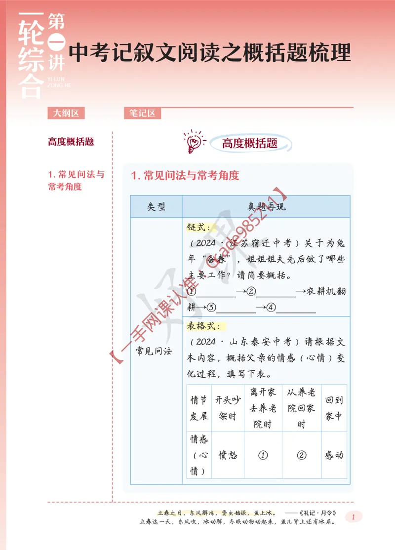 《2025秋上初三语文躬行书札_A+班_全国通用版_26初三网课_2026初三语文宋北平_2025初三秋上人文创作自主学习TY·A+-宋北平》第5页预览