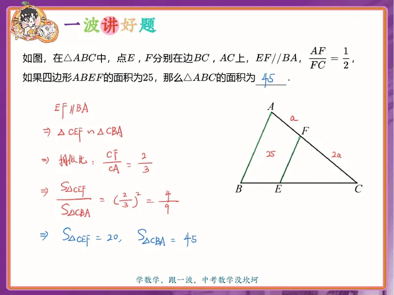 《13-01.课堂笔记主讲课中笔记一手已是白菜价购课请联系：yolo20030303_26初三网课_2026初三数学杜艺波_2025初三秋上数理思维自主学习·RJ·A+（2期）-杜艺波_课程资料》第4页预览