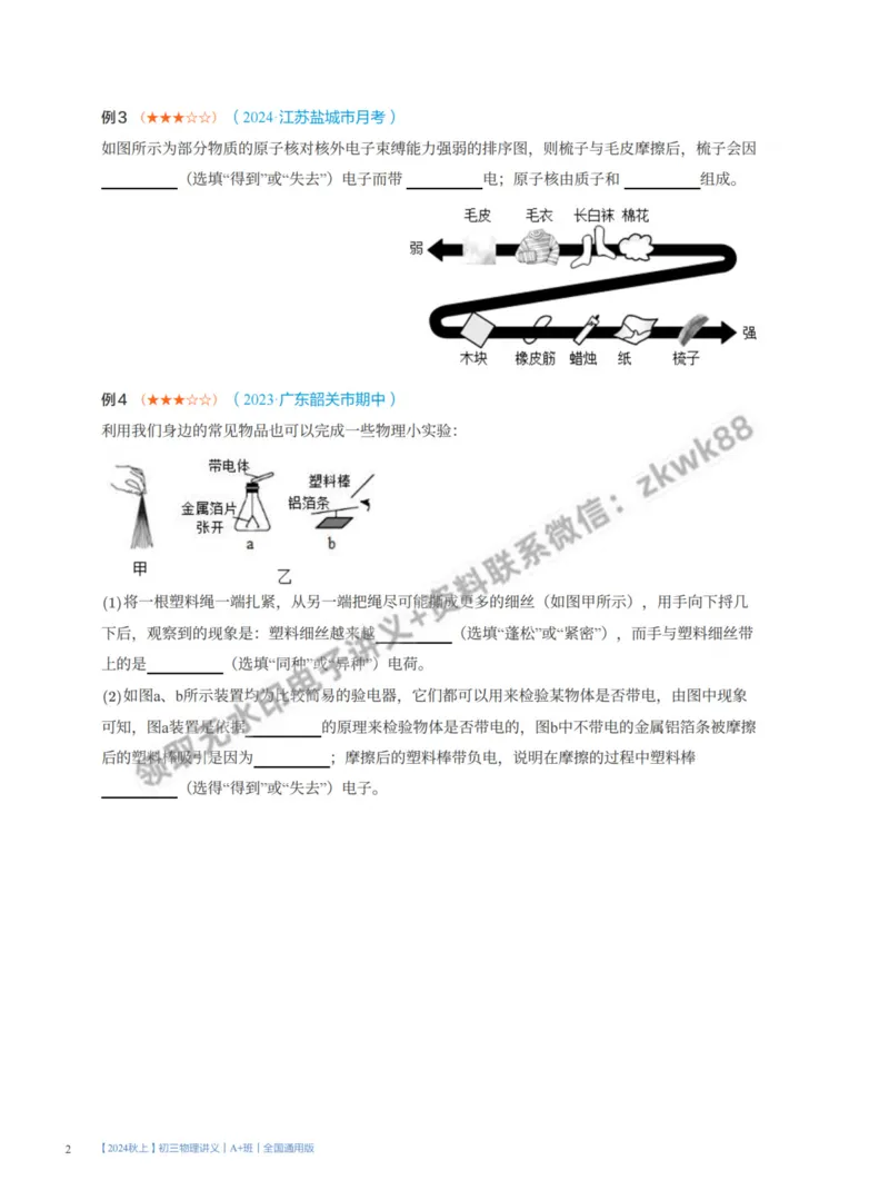 《15.大总结电学重难点(A+)_课堂笔记》第2页预览