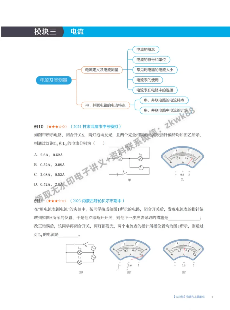 《15.大总结电学重难点(A+)_课堂笔记》第5页预览
