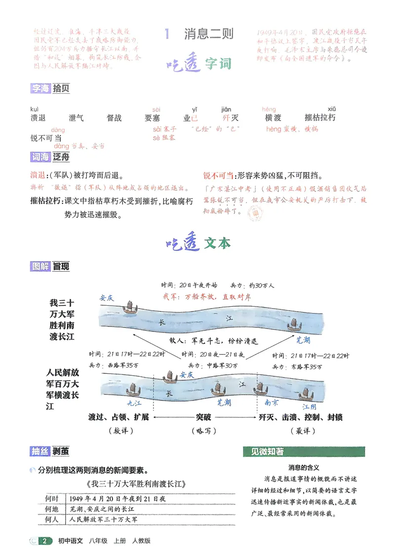 《语文8年级上册吃透重难点_25秋《53同步》初中系列_26版《53同步》八上全科_2026五三同步八上语文》第4页预览