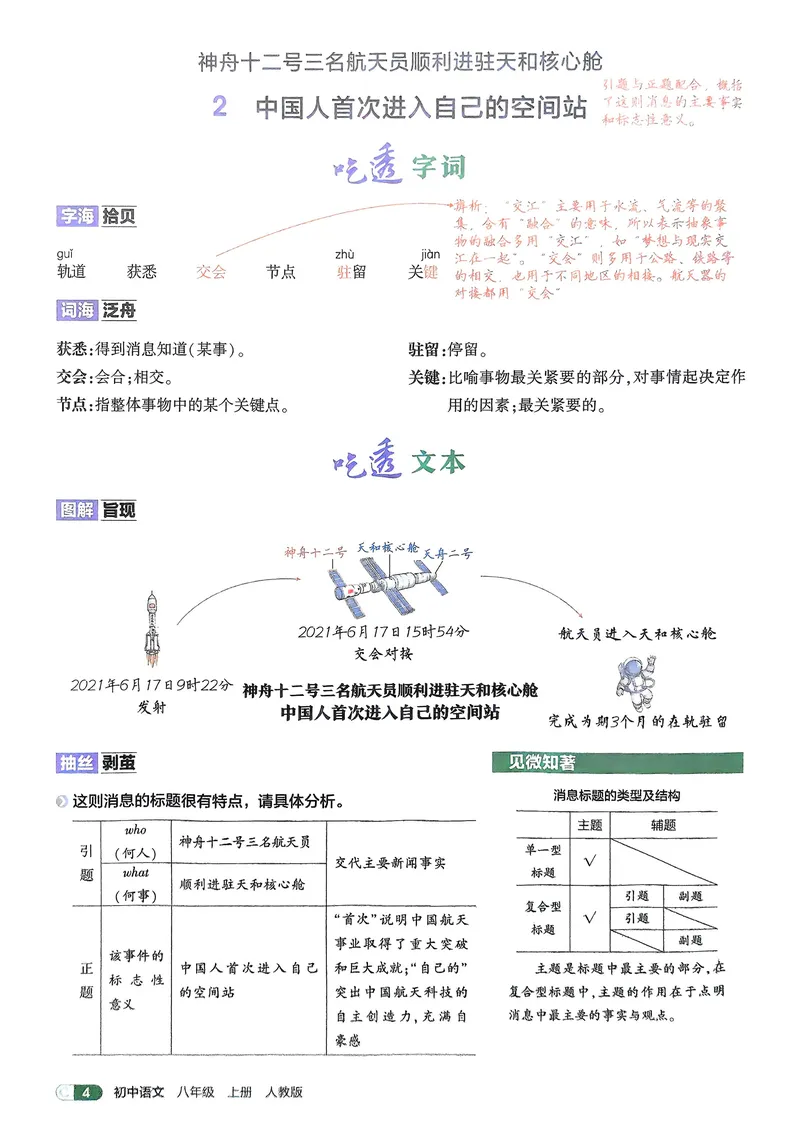 《语文8年级上册吃透重难点_25秋《53同步》初中系列_26版《53同步》八上全科_2026五三同步八上语文》第6页预览
