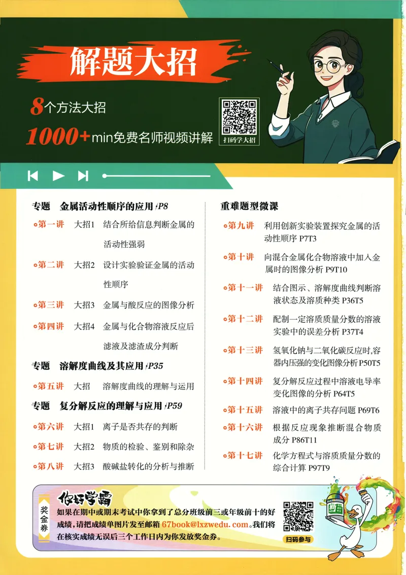 《初中必刷题-9下-化学人教版_初中全科目同步习题+精品试卷（7-9年级）_25秋初中化学《同步习题+精品试卷》_初中化学（人教版）试卷_《初中必刷题》2025春》第2页预览