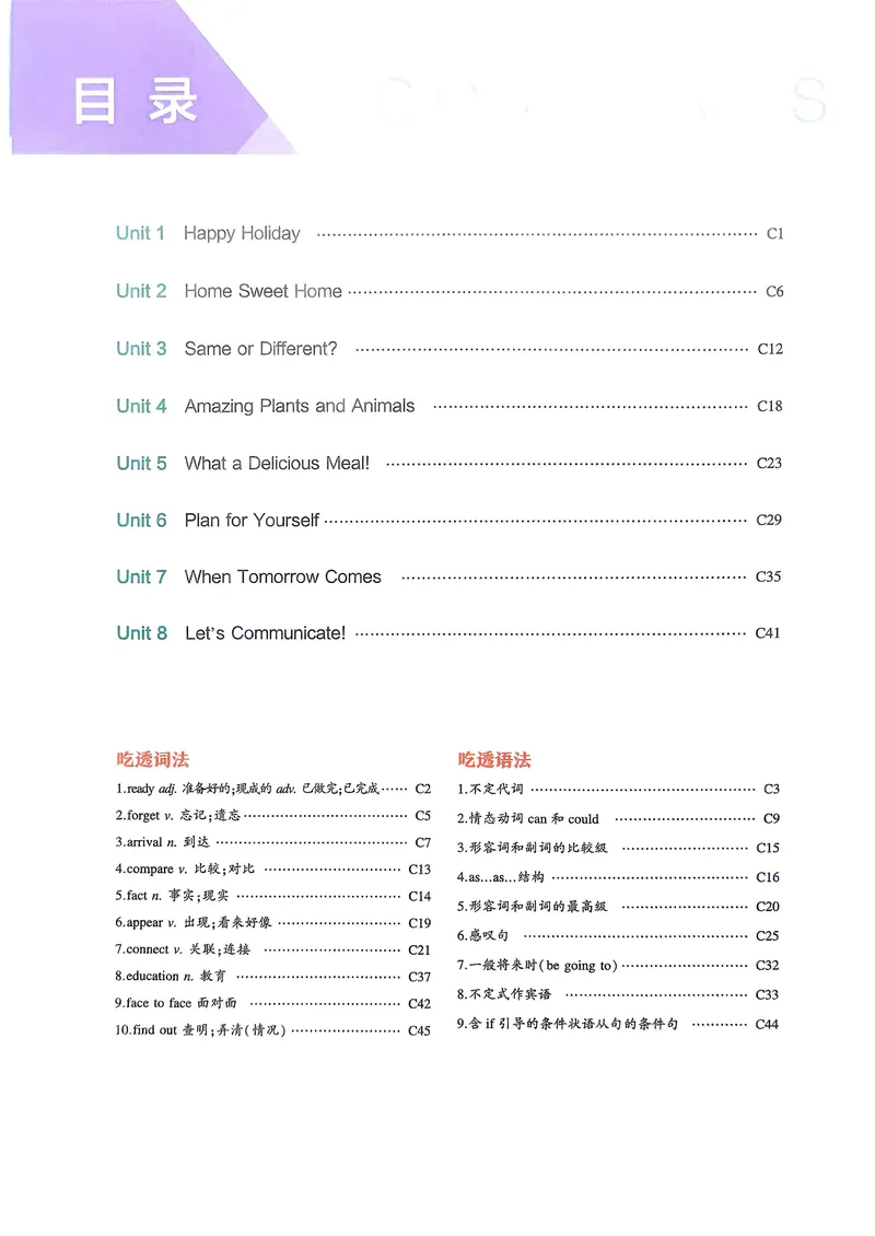 《英语8年级上册吃透重难点_25秋《53同步》初中系列_26版《53同步》八上全科_2026五三同步八上英语》第2页预览