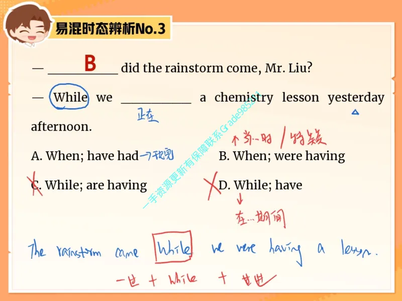 《04.课堂笔记主讲课中笔记_26初三网课_2026初三英语-林爽-_2025初三秋上双语素养自主学习·TY·A+（4期）-林爽_04_易错题专项秋A+班TY-2》第5页预览