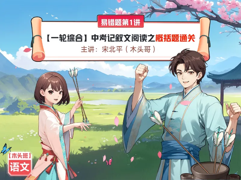 《02.课堂笔记主讲课中笔记_26初三网课_2026初三语文宋北平_2025秋上.S班初三语文培训班（宋北平）_课堂笔记》第1页预览
