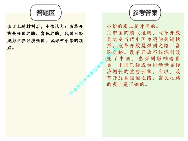 《03.课堂笔记主讲课中笔记_26初三网课_2026初三道法-林阳-_2025初三秋上道法自主学习·TY（2期）-林阳_03_富裕共发展》第2页预览