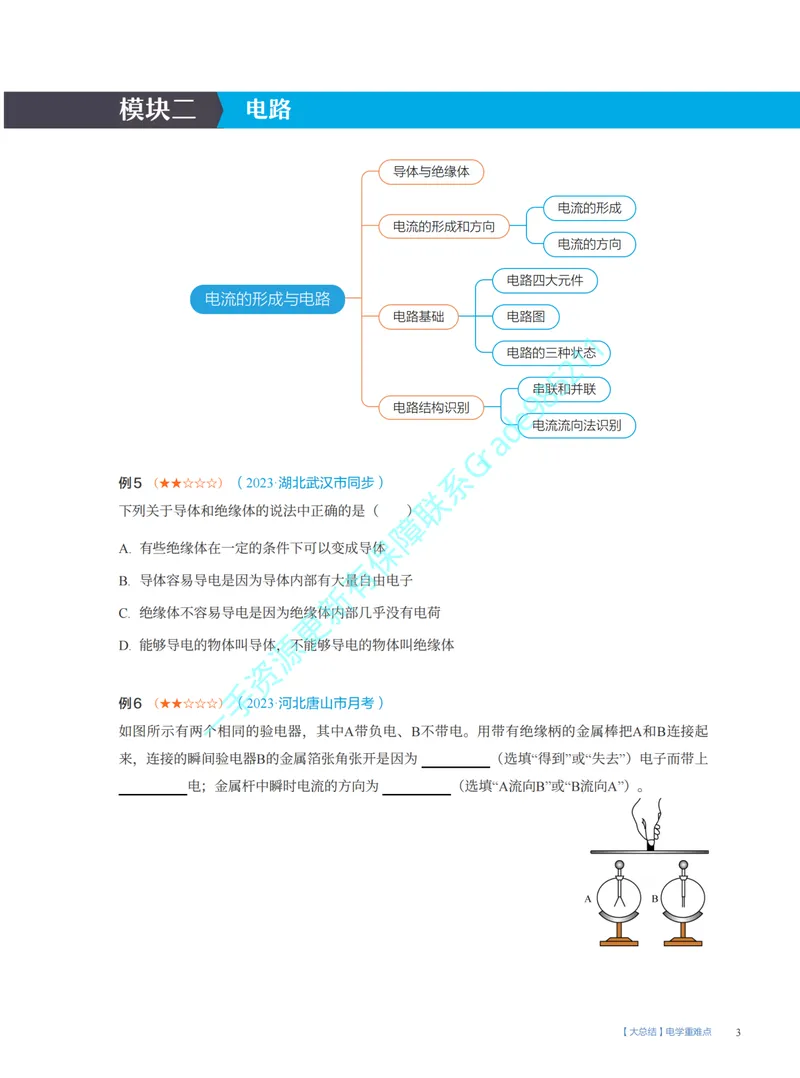 《06-02.大总结电学重难点(S)_26初三网课_2026初三物理谭清军_2025初三秋上自然科学自主学习·TY·S（3期）-谭清军_课程资料_第15节大总结跃动的电光-S班TY》第3页预览