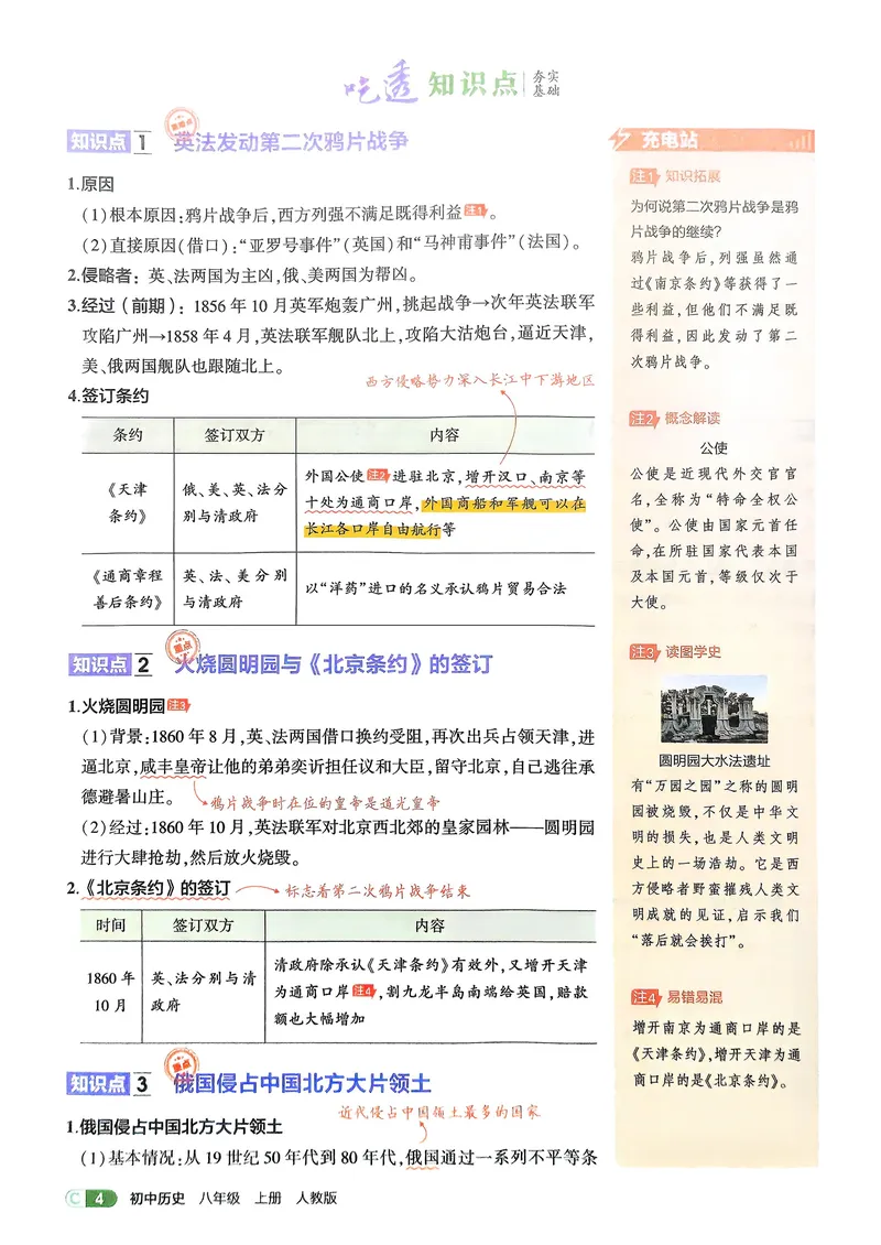 《历史8年级上册吃透重难点_25秋《53同步》初中系列_26版《53同步》八上全科_2026五三同步八上历史》第6页预览