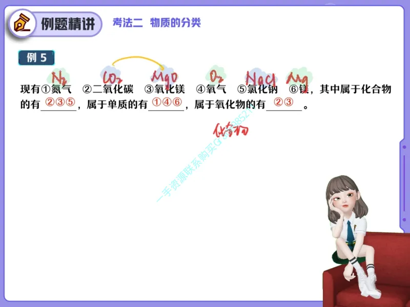 《17-01.课堂笔记主讲课中笔记一手已是白菜价购课请联系：yolo20030303_26初三网课_2026初三化学杨雯智_2025初三秋上实验科学自主学习·TY·A+（2期）-杨雯智_课程资料》第8页预览