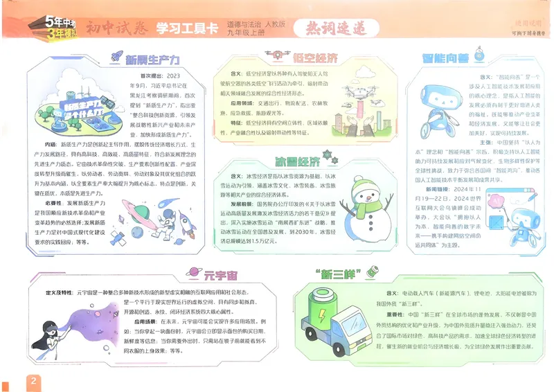 《道法9年级上册_25秋《53同步》初中系列_202653同步试卷九年级七科上》第3页预览