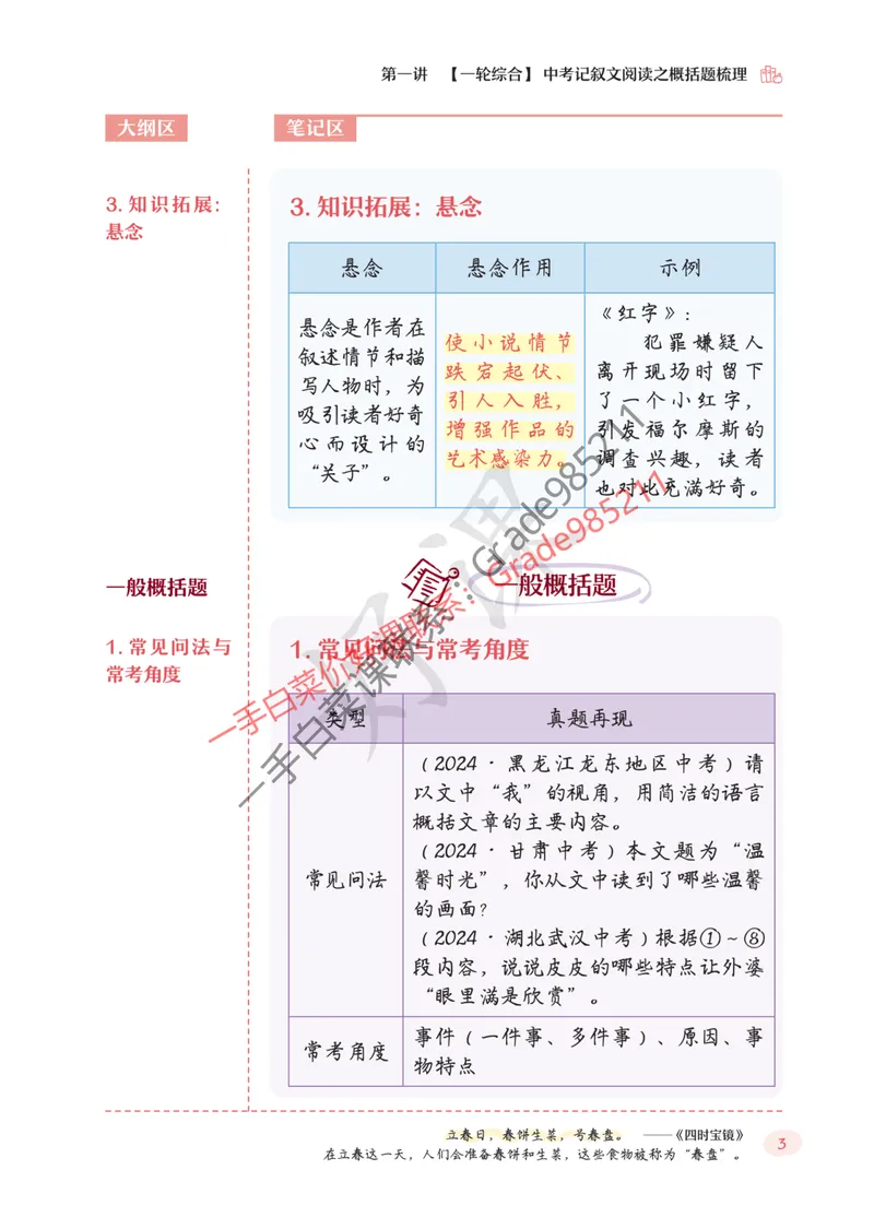 《2025秋上初三语文躬行书札_A+班_全国通用版_26初三网课_2026初三语文-张笑-_2025初三秋上人文创作自主学习TY·A+-张笑》第7页预览