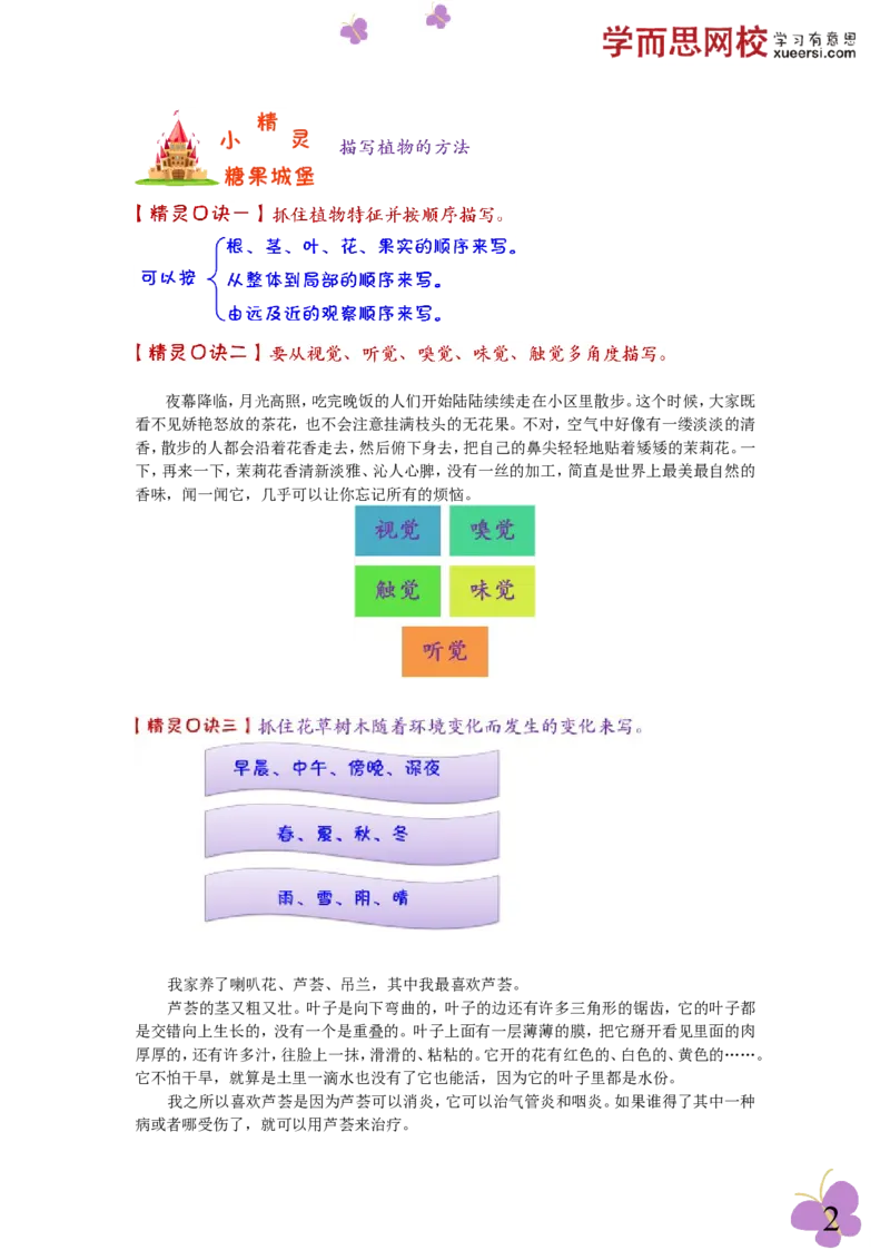 《03_小学1-6年级全科全套_2024更新专题_小学作文专题资料_小学作文1-6年级阅读理解课程_三年级作文_三年级作文01_第08讲作文状物文写作（二）》第2页预览
