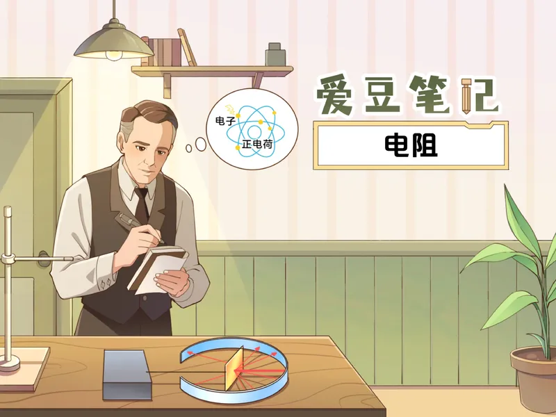 《爱豆笔记初三全国秋上5电阻_26初三网课_2026初三物理-杨萌-_初三物理培训班（秋上·全国版·S）-未知教师_6.电阻》第1页预览