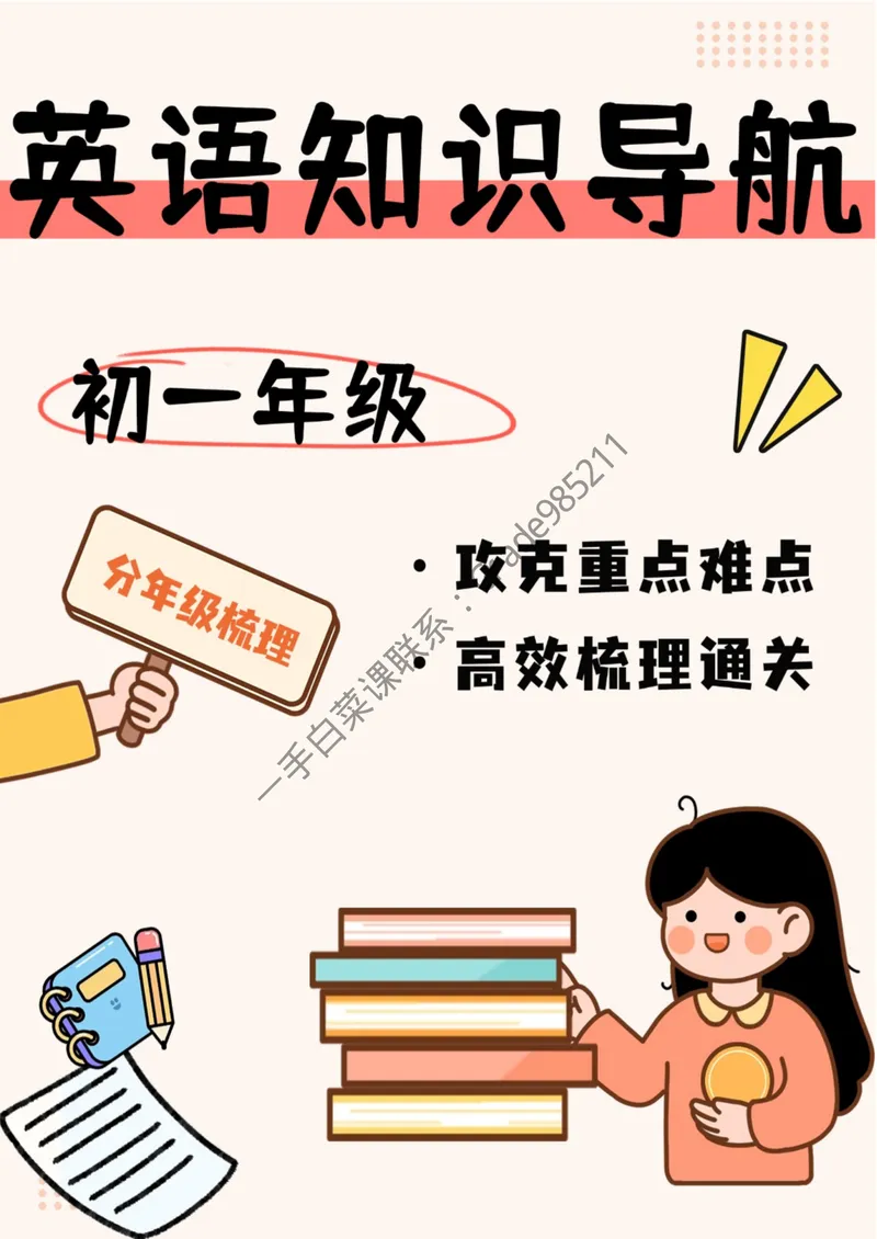 《初一初二英语知识导航_26初三网课_2026初三英语万雨露_2025初三秋上双语素养自主学习·TY·A+-万雨露_英语专属资料_期末复习急救包》第1页预览