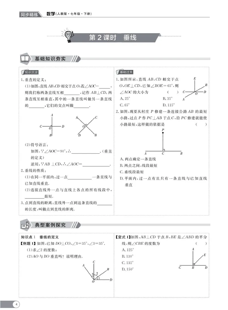 《同步精练七年级下册数学人教版_初中全科目同步习题+精品试卷（7-9年级）_25秋初中数学《同步习题+精品试卷》_初中数学人教版试卷_初中数学人教版7-9年级下册_《同步精练》》第9页预览