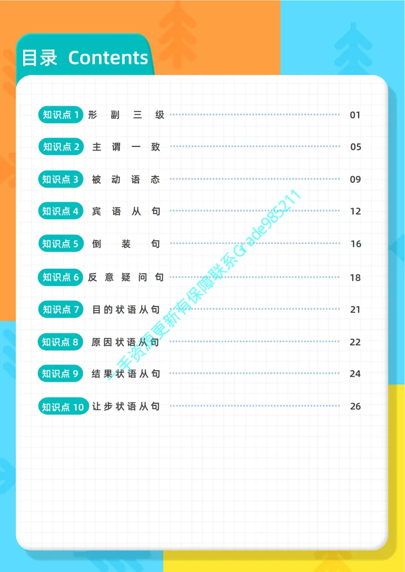 《01-02-02.2025春期末复习宝典-初二_26初三网课_2026初三英语万雨露_2025初三秋上双语素养自主学习·TY·A+（4期）-万雨露_课程资料_英语专属资料_期末复习急救包》第2页预览