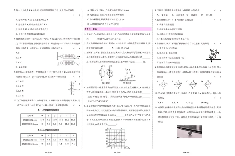 《名师金考卷八年级下册物理人教版_初中全科目同步习题+精品试卷（7-9年级）_25秋初中物理《同步习题+精品试卷》_初中物理试卷人教版_《名师金考卷》》第4页预览