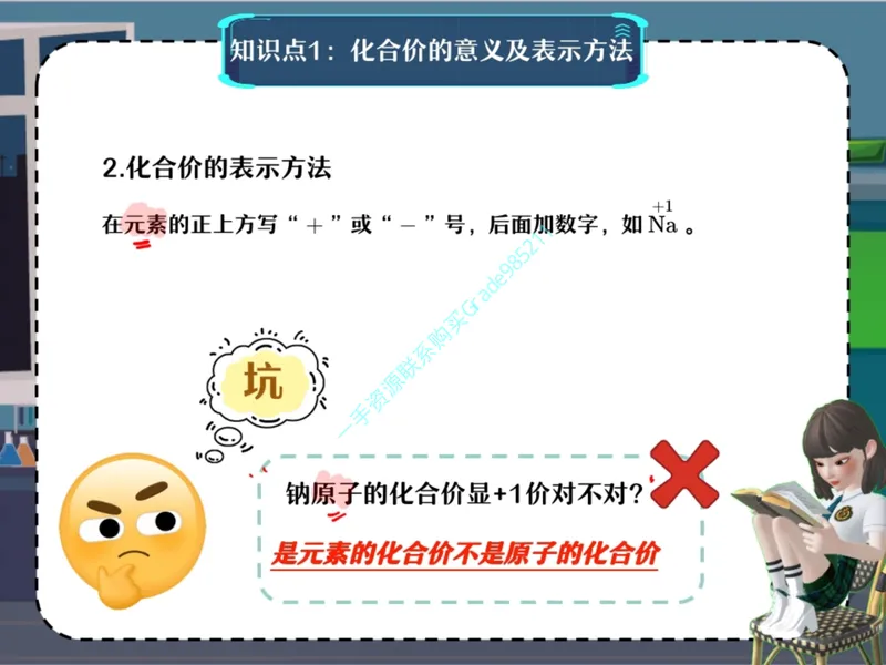 《15-01.课堂笔记主讲课中笔记_26初三网课_2026初三化学杨雯智_2025初三秋上实验科学自主学习·TY·A+（2期）-杨雯智_课程资料_第13节元素的“HowMuch”》第8页预览