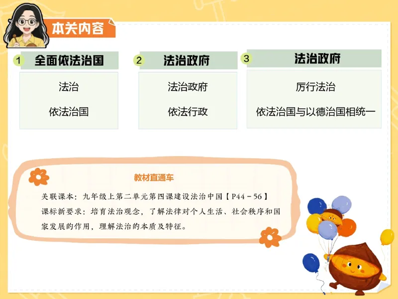 《11.课堂笔记主讲课中笔记_26初三网课_2026初三道法-林阳-_2025初三秋上道法自主学习·TY（2期）-林阳_11_法治社会共建设》第3页预览