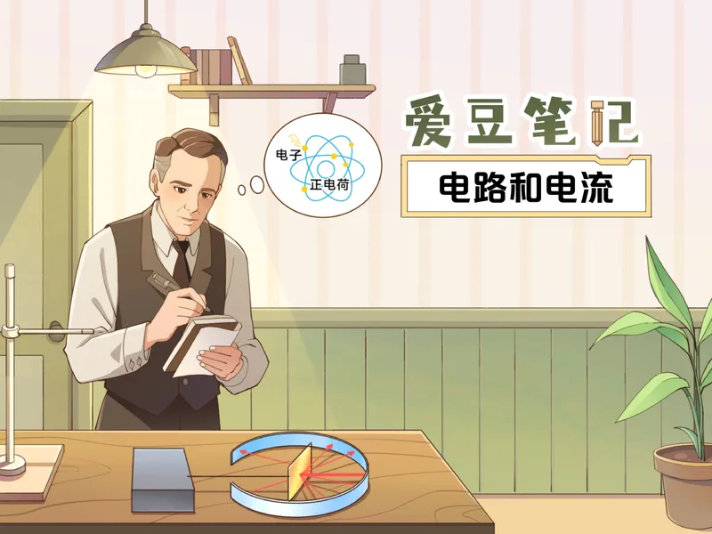 《爱豆笔记初三全国秋上3电路和电流_26初三网课_2026初三物理-杨萌-_初三物理培训班（秋上·全国版·S）-未知教师_4.电路和电流》第1页预览
