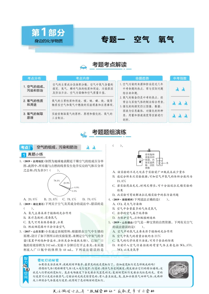 《实验班中考总复习化学人教版_初中全科目同步习题+精品试卷（7-9年级）_25秋初中化学《同步习题+精品试卷》_初中化学（人教版）试卷_《实验班中考总复习》》第3页预览