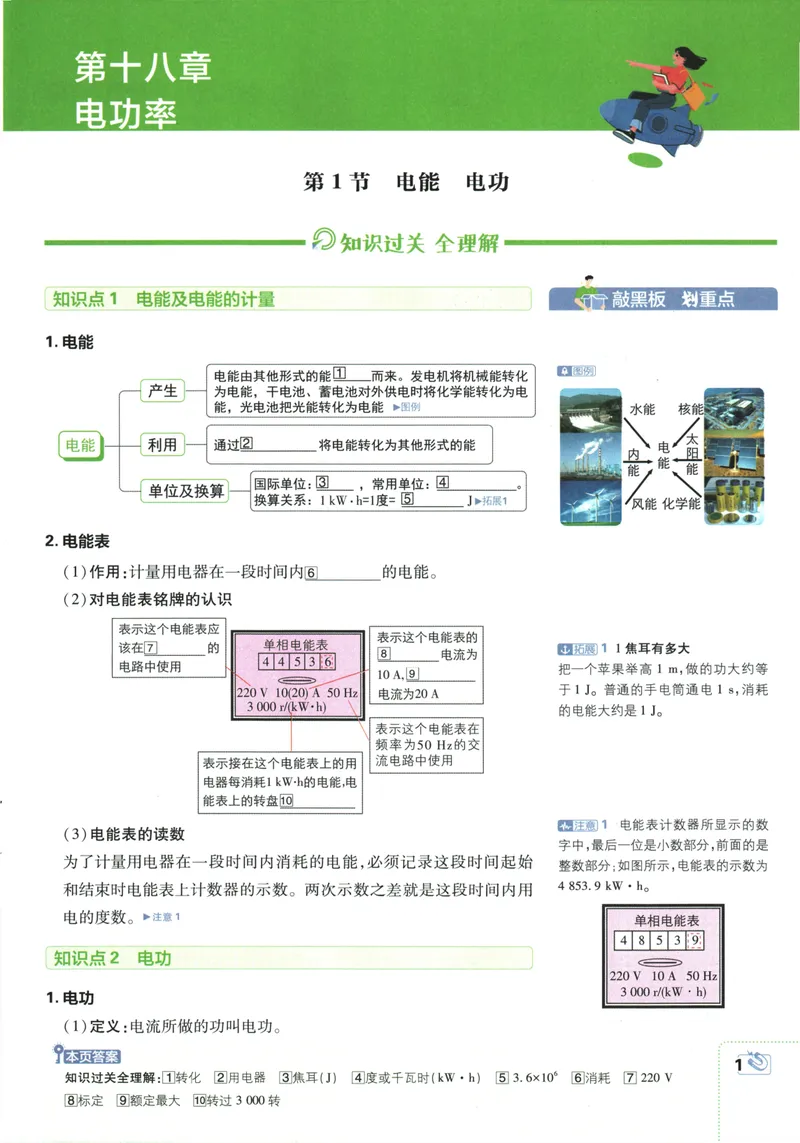 《初中必刷题-9下-物理人教版狂K重点_初中全科目同步习题+精品试卷（7-9年级）_25秋初中物理《同步习题+精品试卷》_初中物理试卷人教版_《初中必刷题》25秋_8-9下册》第5页预览