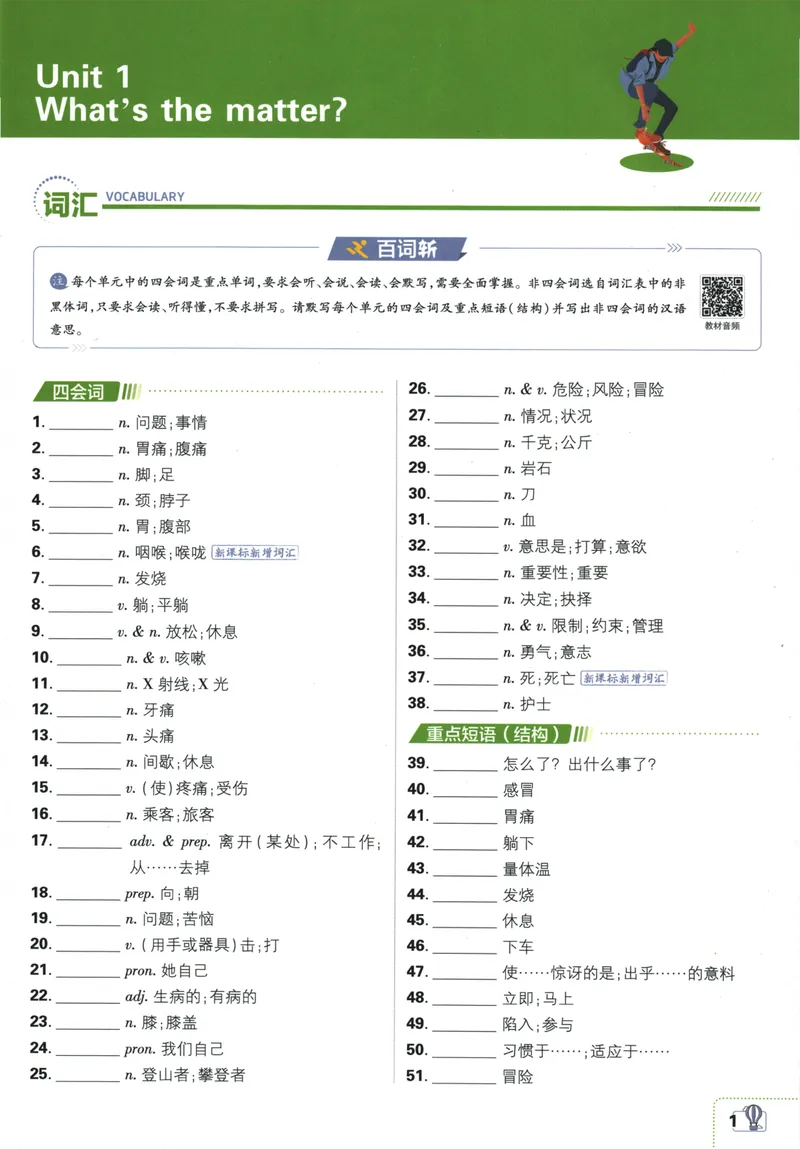 《初中必刷题-8下-英语人教版狂K重点_初中全科目同步习题+精品试卷（7-9年级）_25秋初中英语《同步习题+精品试卷》_初中英语（人教版）试卷_初中英语7-9年级下册_《初中必刷题》25春》第5页预览