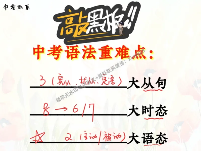 《03.课堂笔记主讲课中笔记_2025初三网课_25初三英语_25初三王凯皎英语（作业帮）_秋季上-暑假班A+_课堂笔记》第5页预览