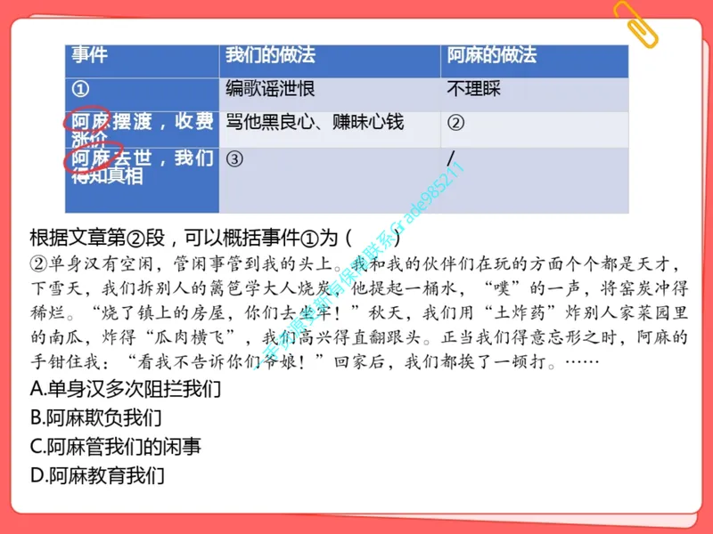 《08.课堂笔记主讲课中笔记_26初一网课_2026初一语文-刘璐-_2025初一秋上人文创作自主学习TY·A+（1期）-刘璐（杏仁）_08_易错题专项秋A+班TY-4》第10页预览