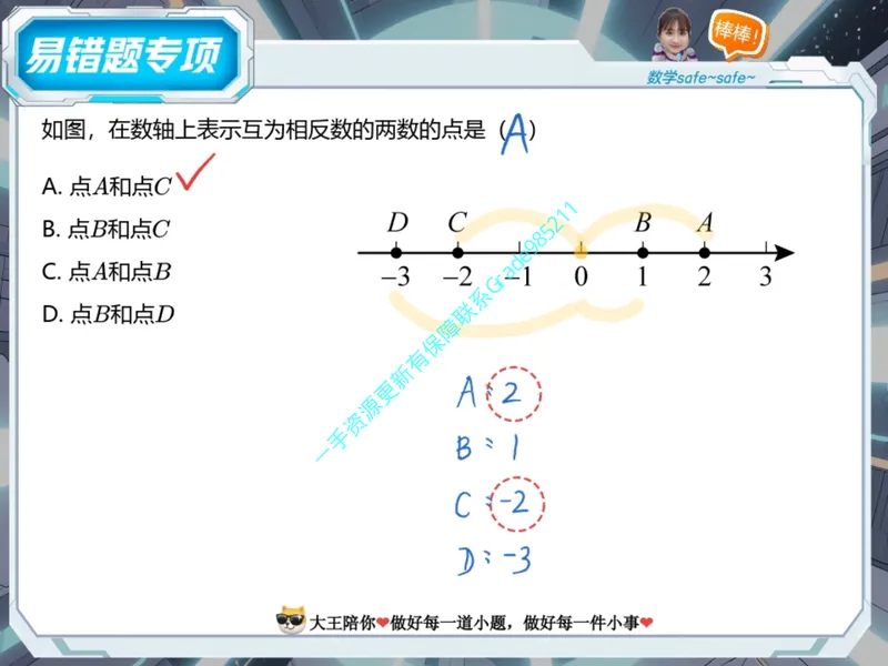 《04-01.课堂笔记主讲课中笔记_26初一网课_2026初一数学-李爽-_2025初一秋上数理思维自主学习·RJ·A（2期）-李爽_课程资料_第4节易错题专项秋A班RJ-2》第4页预览