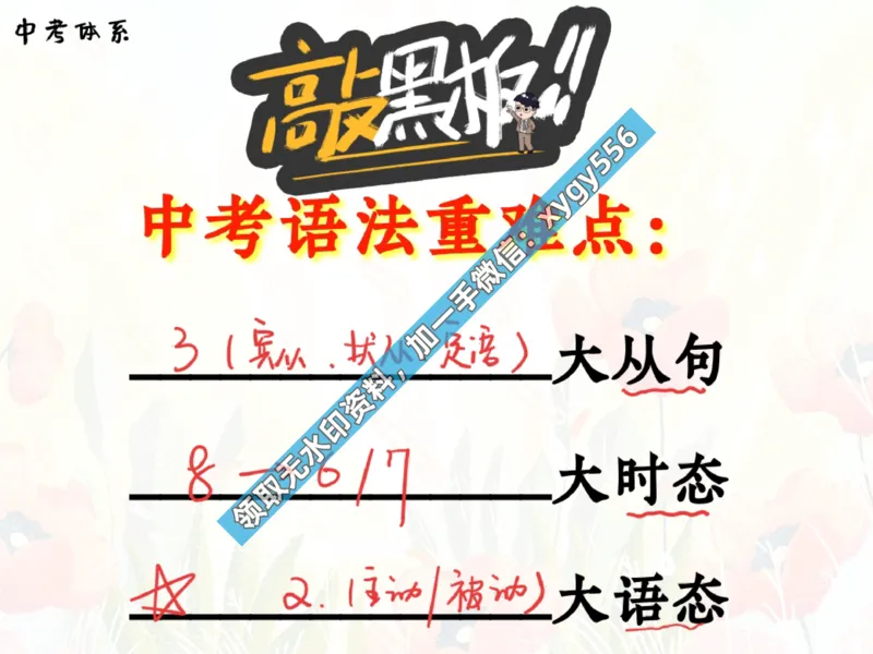 《03.课堂笔记主讲课中笔记_2025初三网课_25初三英语_25初三王凯皎英语（作业帮）_暑期班A+班_课堂笔记》第5页预览