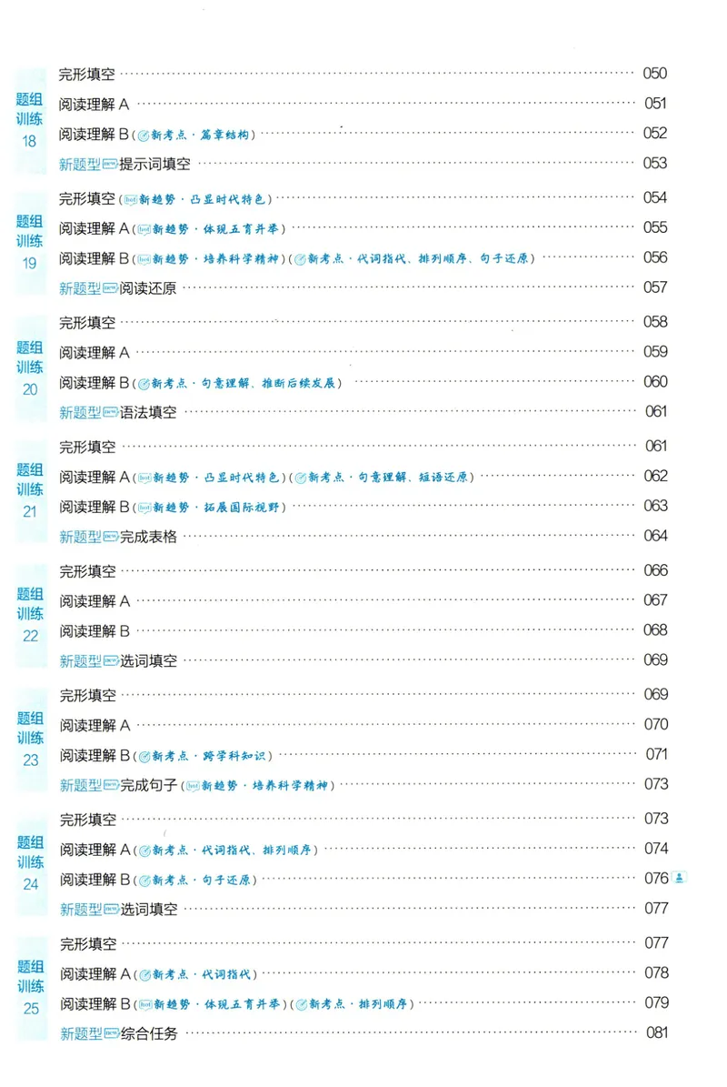 《星火英语巅峰训练组合训练1500题九年级+中考_初中全科目同步习题+精品试卷（7-9年级）_25秋初中英语《同步习题+精品试卷》_初中英语（人教版）试卷_初中英语7-9年级上册》第9页预览