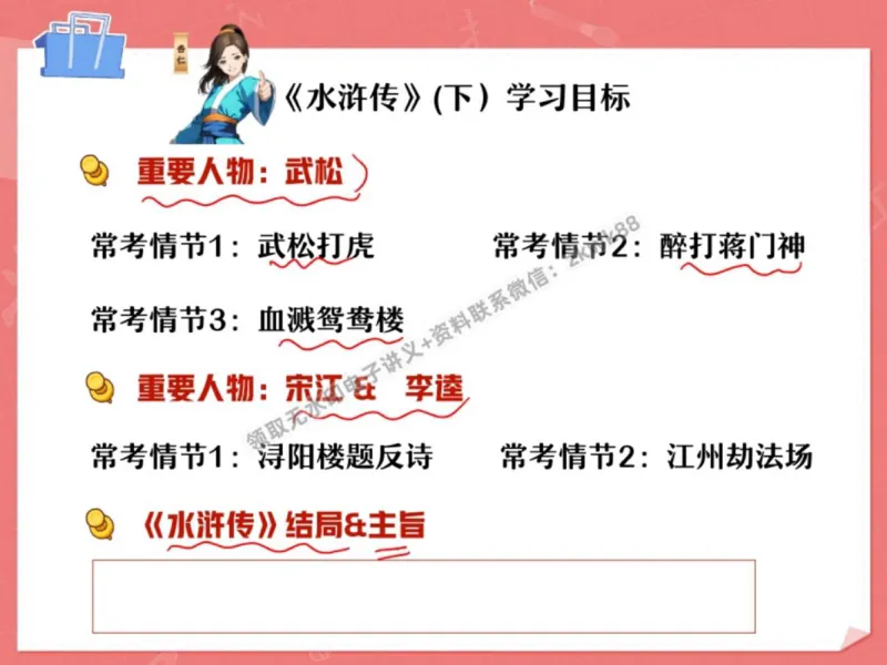 《06.课堂笔记主讲课中笔记_2025初三网课_25初三语文_1.2.2024秋上.A+班初三语文培训班（刘璐）_秋季下-秋季班A+_课堂笔记》第10页预览